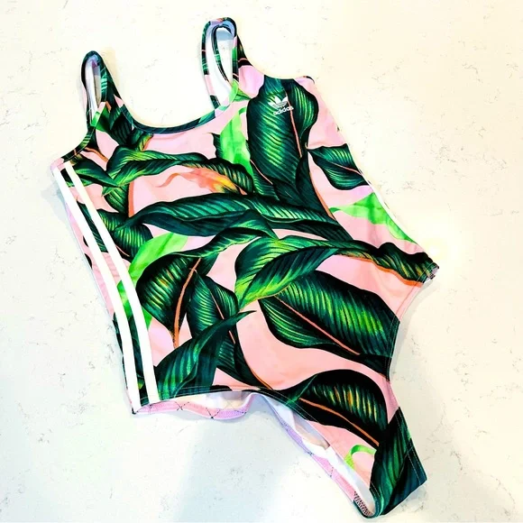 FARM Rio Tops Adidas X Farm Rio Bodysuit With Low Back Poshmark